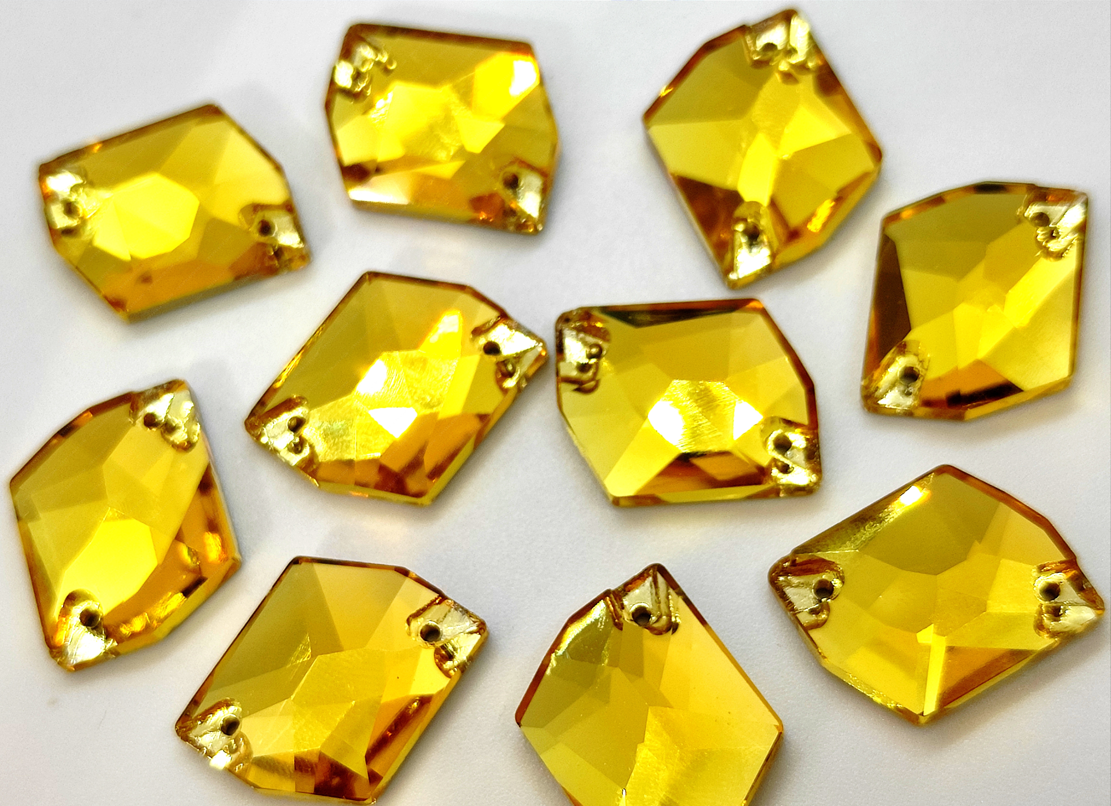 Ламаний ромб Citrine De'Lux