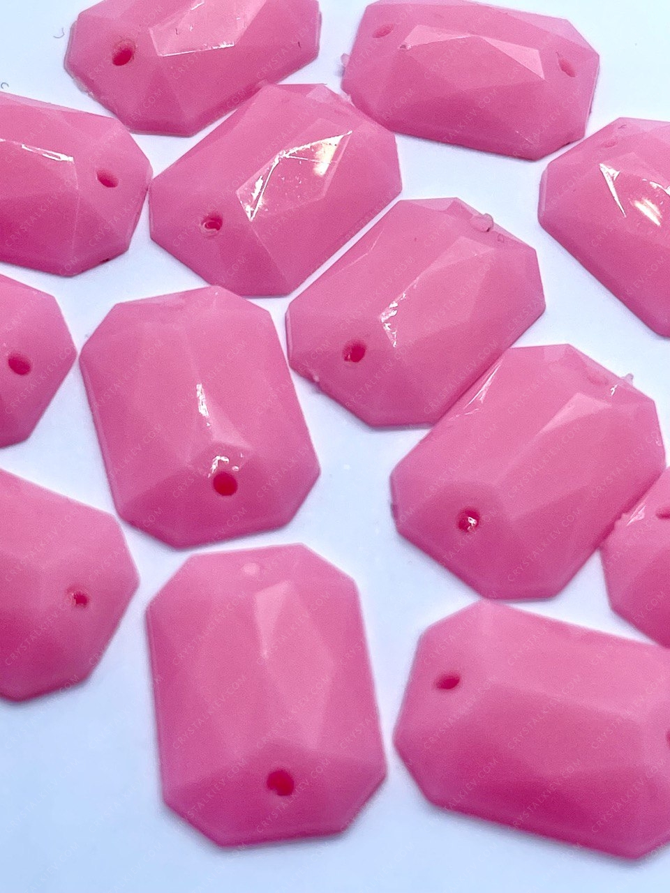Прямокутник Pink Neon (синтетичне скло)