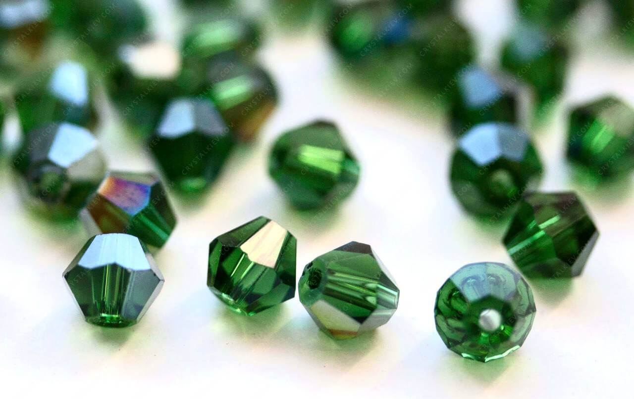 Намистина Біконус Emerald AB