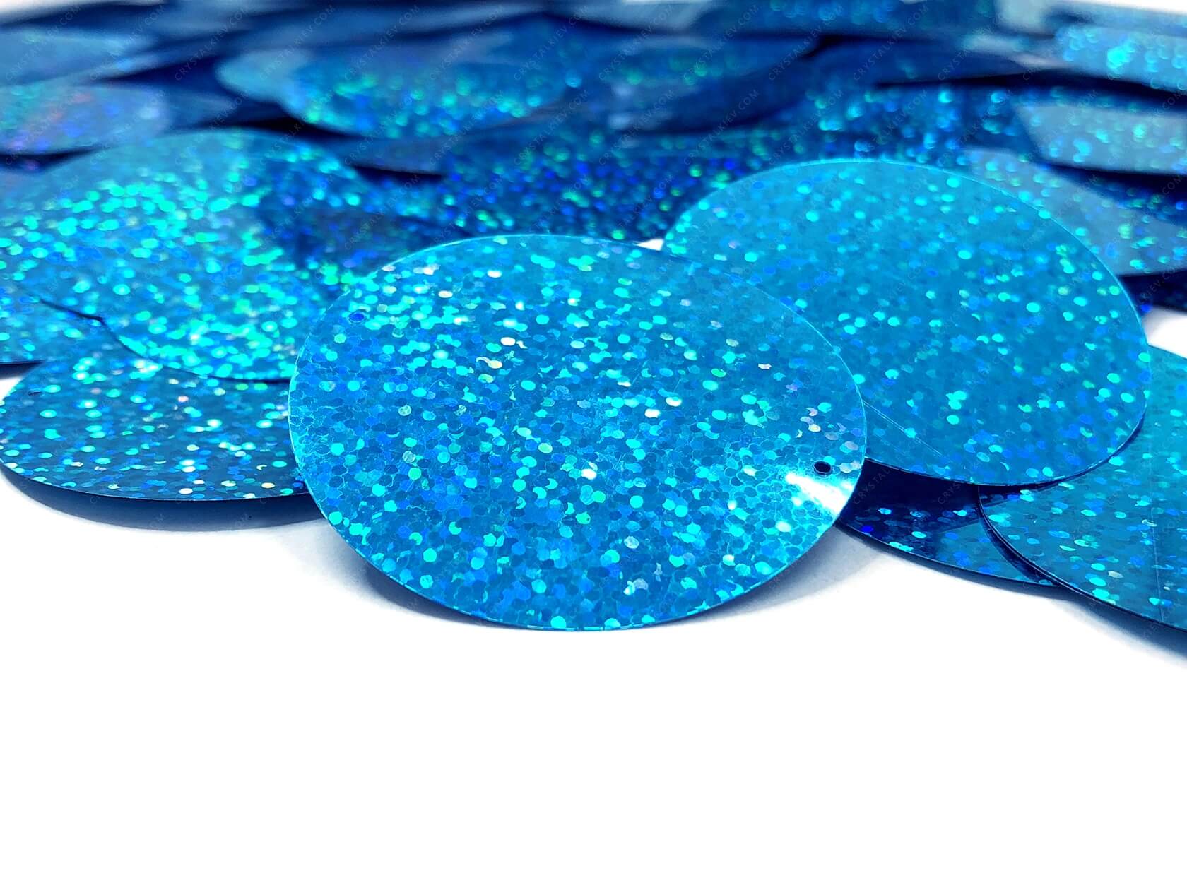 Паєтки Blue AB (голограма)