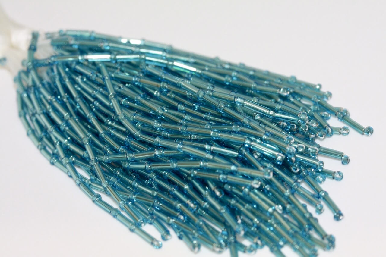 Пучки стекляруса Aqua 6mm примий