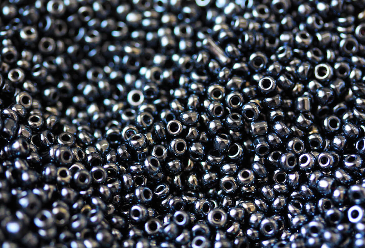 Бісер (намистина) Hematite 1.9mm