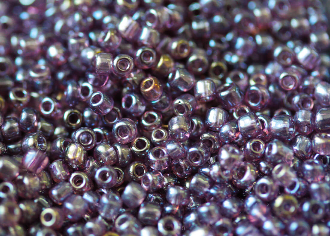 Бісер (намистина) Violet 1.9mm