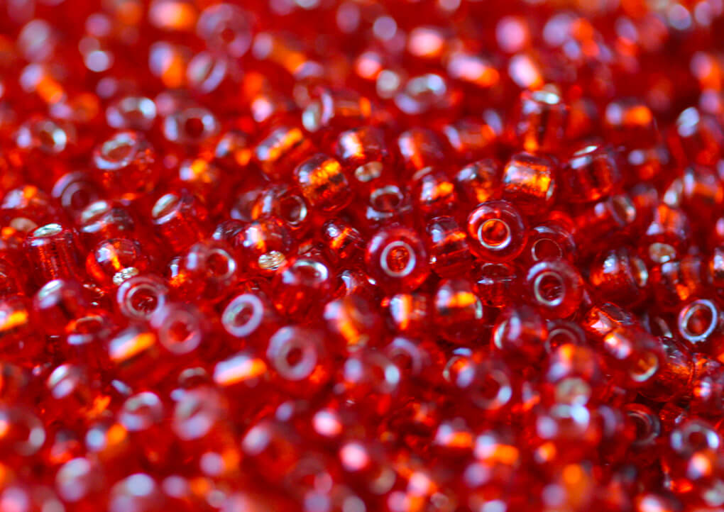 Бісер (намистина) Red 1.9mm