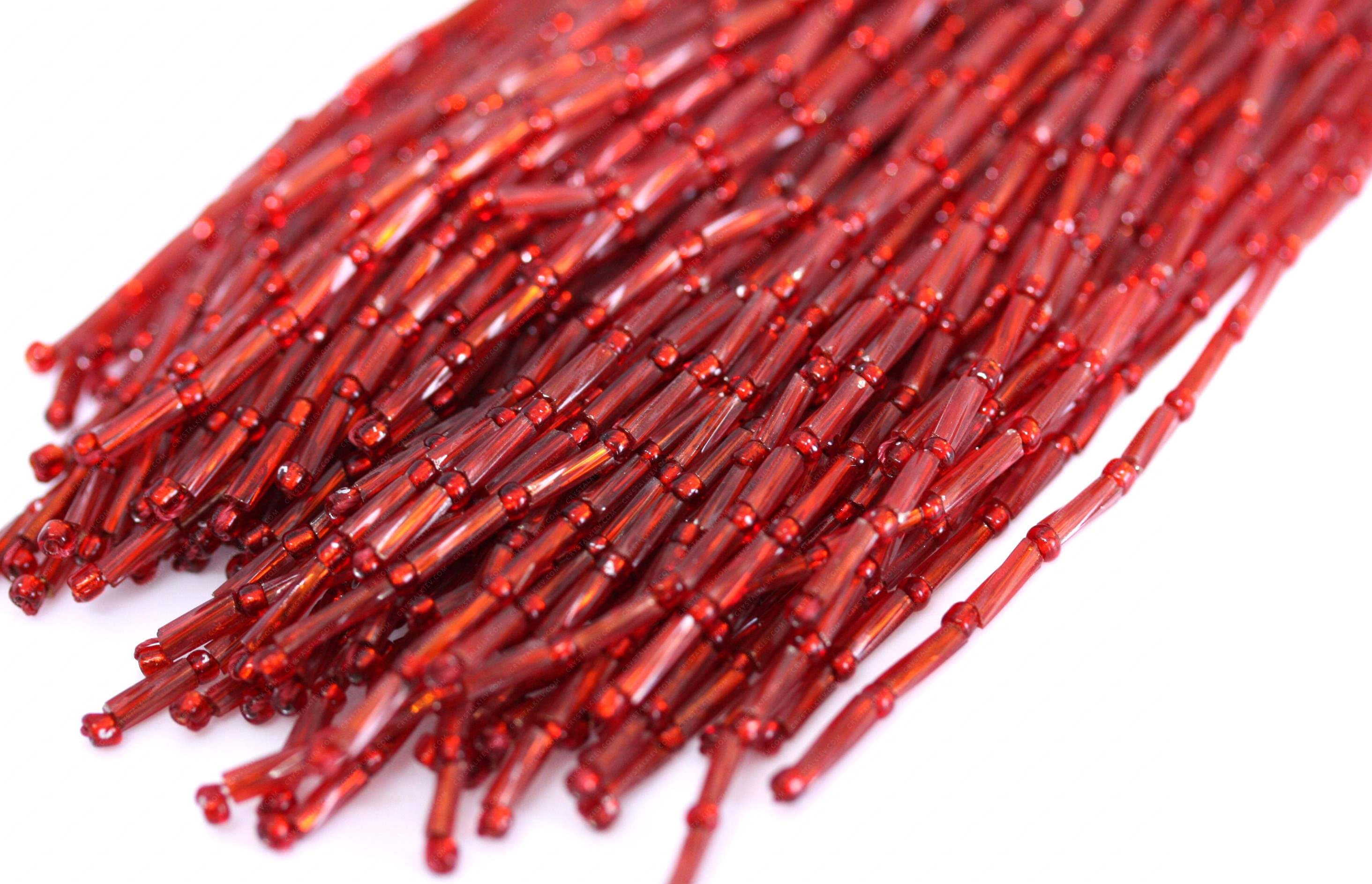 Пучки стекляруса Siam 6mm кручений