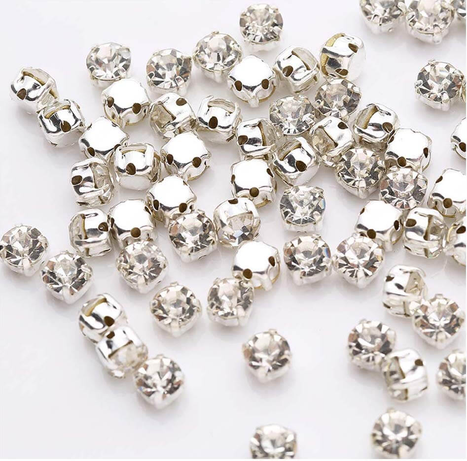 -15% SALE Стрази в цапах Crystal ss16 (4 лапки)