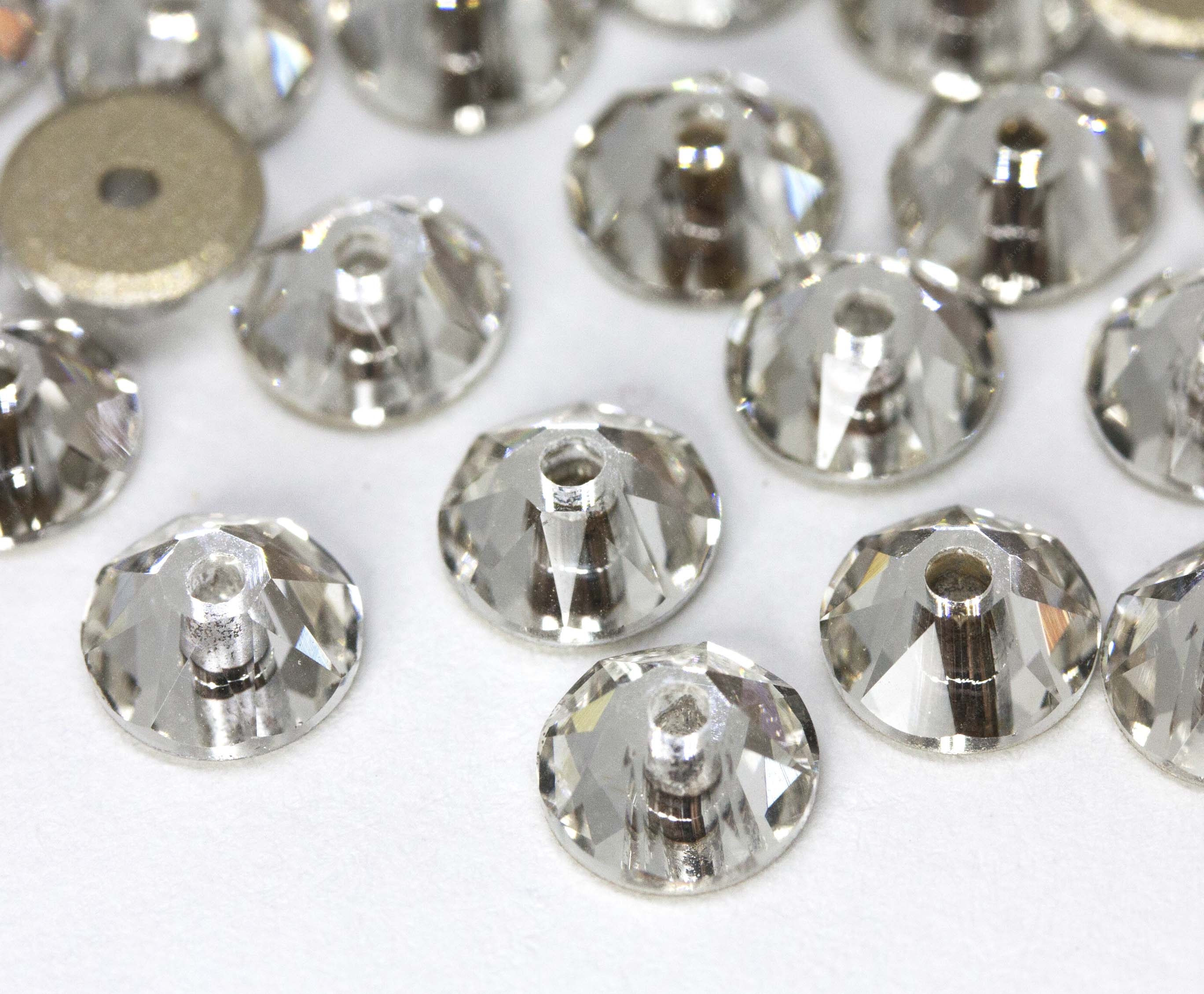 Кришталеві круглі паєтки зірочки Xirius Crystal 4,6mm