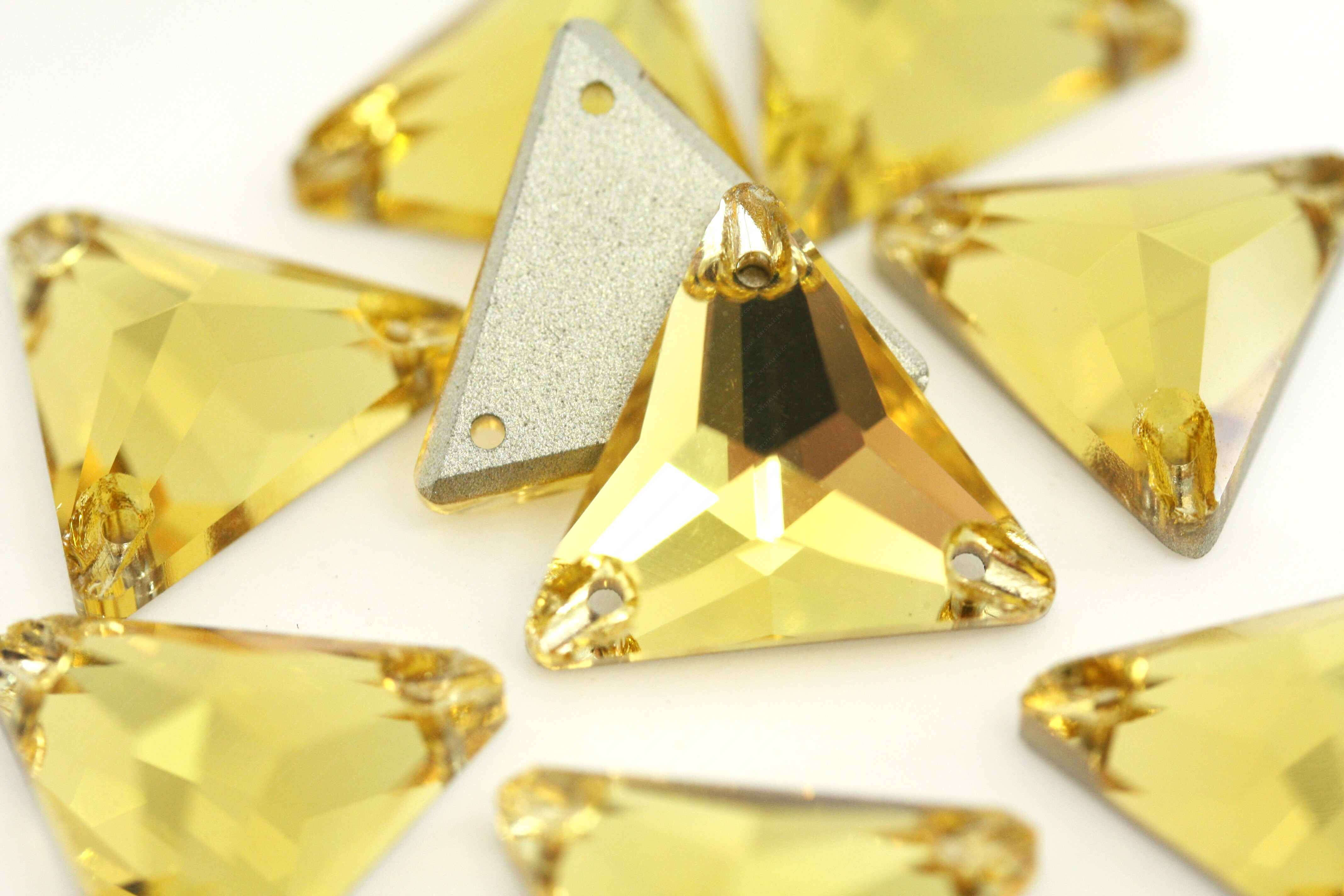 Трикутники Citrine De'Lux