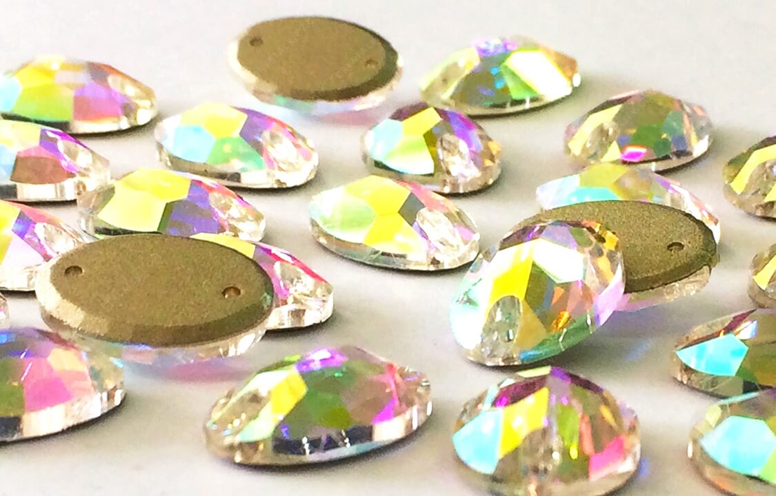 Овал Crystal AB De'Lux