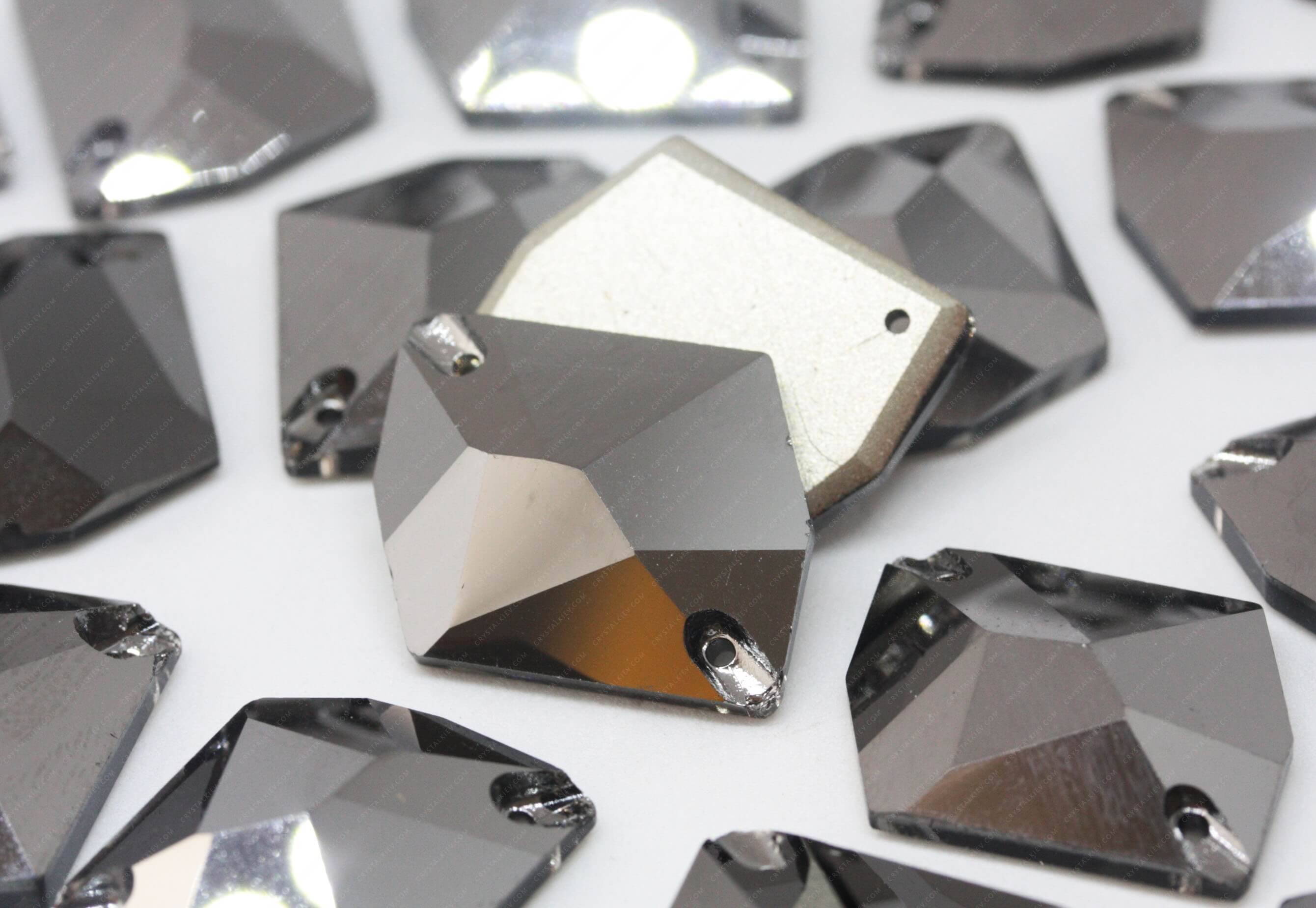 Ламаний ромб Hematite De'Lux
